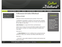 Tablet Screenshot of bibelland.dk